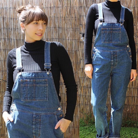 vintage 90s overalls